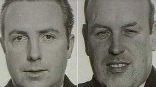 Harry Breen and Bob Buchanan were murdered by the IRA in 1989