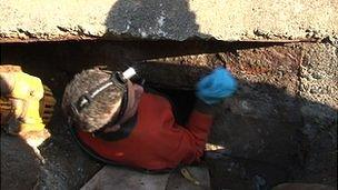 Getting entry to a WWII German bunker in Guernsey