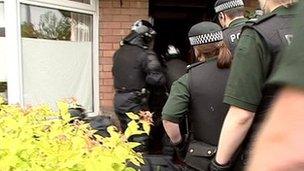 Police raid