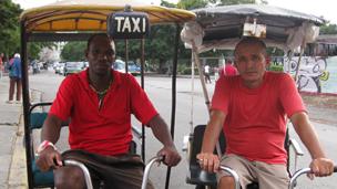 Bike taxis