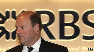 Chief Executive of the Royal Bank of Scotland Stephen Hester