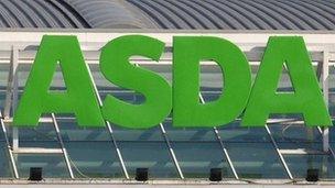 Asda sign