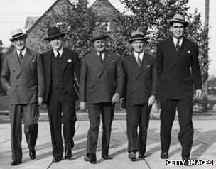 Businessmen in the 1940s