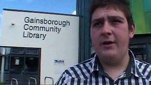 Ryan Jay at Gainsborough Community Library