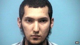 Photo of Ulugbek Kodirov handed out by Sheriff's office of Shelby County, Alabama