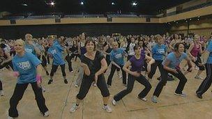 Zumba record attempt