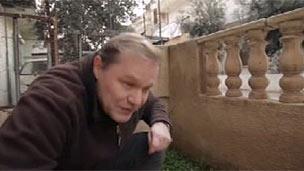 Paul Wood ducks under fire in Homs