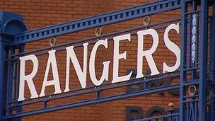 Gates at Ibrox