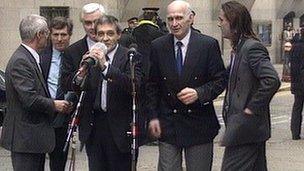 Birmingham Six after release