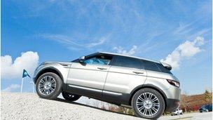 Land Rover's new Evoque model saw sales of more than 32,000 over the results period