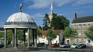 Swaffham town centre