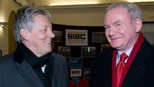 Peter Robinson and Martin McGuinness