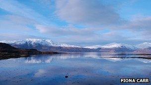 The Great Glen, picture taken by Fiona Carr