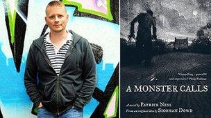 Patrick Ness and the cover of A Monster Calls