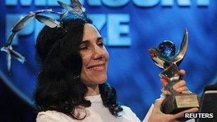 PJ Harvey wins the Mercury Prize