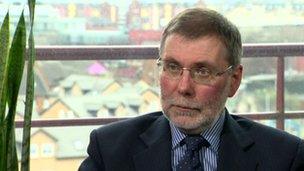 Social Development Minister Nelson McCausland