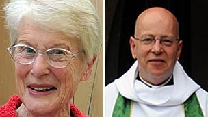 Betty Yates and the Reverend John Suddards