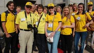 Rotary volunteers