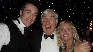 Gordon Hill, Frank Carson, Nicola Rose