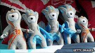 London 2012 mascots