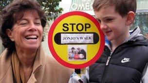 Stephanie Moore and Jonjo Heuerman