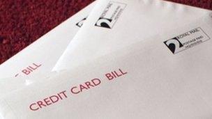 Credit card bill - generic