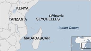 Seychelles map