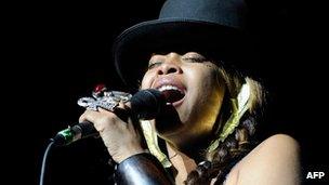 File photo Erykah Badu