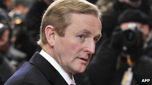 Ireland's Prime Minister Enda Kenny (30 Jan 2012)