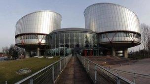 European Court of Human Rights building in Strasbourg