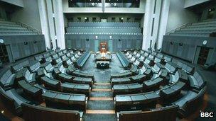 File photo Australia senate