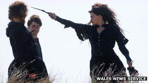 Filming of Harry Potter and the Deathly Hallows in Pembrokeshire