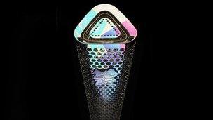 The Paralympic torch