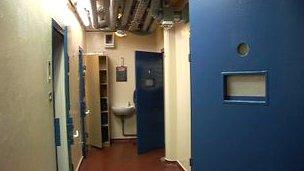 Jersey police custody cells