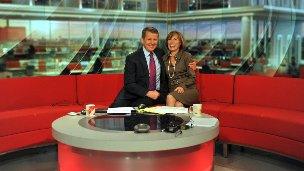 Sian Williams and Bill Turnbull on BBC Breakfast