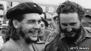 Che Guevara and Fidel Castro