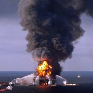 2010 file picture of Deepwater Horizon disaster