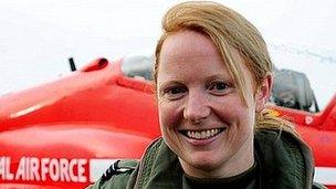 Flt Lt Kirsty Stewart