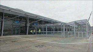 New passenger terminal building at Southend Airport