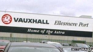 Vauxhall's Ellesmere Port factory