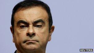 Carlos Ghosn, chief executive of Nissan and Renault