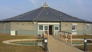 The new Essex Wildlife Trust visitor centre at Abberton Reservoir