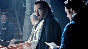 John Cusack in The Raven