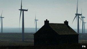 Wind farm near Thurso