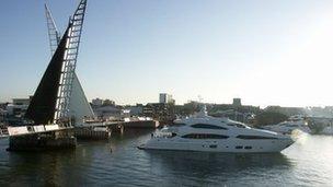 The Twin Sails Bridge