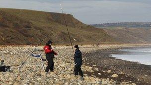 Blackhall Colliery beach