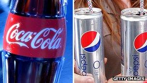 Coca-Cola and Pepsi - file photo