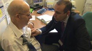 Mr Beirne and Dr Khogali