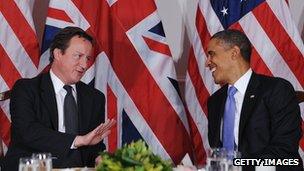 David Cameron and Barack Obama