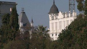 A view of Sukhumi, Abkhazia